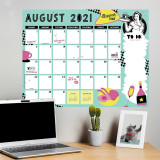 Custom 2021-2022 Hanger Large Size Tear Out Daily Monthly Desk Pad Wall Hanging Calendar