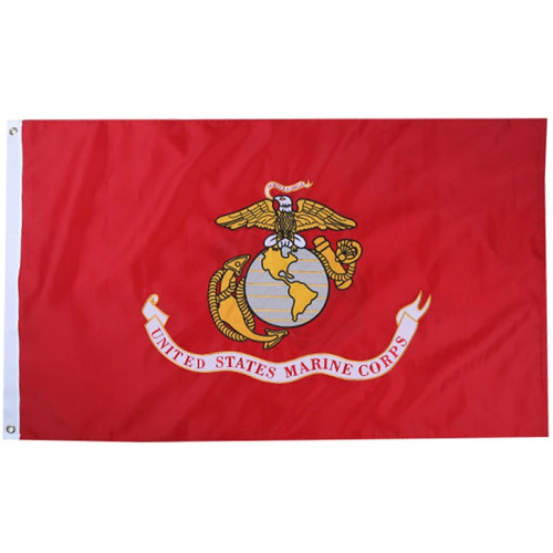 Wholesale 3*5ft US Marine Corps Flag Polyester Military usmc flags banner