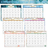 Custom Private Logo Printed 2022 Spiral Mini Tear Off Desk Pad Monthly Wall Hanging Calendar