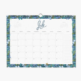 Custom Logo Printing Design 2021 Sprial 12 Monthly Wall Hanging Calendar Planner