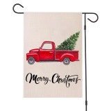 Customized pattern Europe and America Holiday Garden flag christmas yard flags