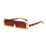 Superhot Eyewear 17645 Fashion Plastic Rectangle 2021 See Through Lens Half Frame Sunglasses