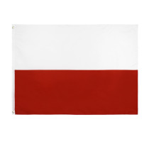 OEM Fast delivery Professional customization 3*5ft Poland Flag 90*150cm custom flag poland wholesale