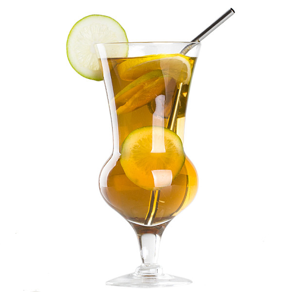 Tall and thin capacity custom 590 ml juice coffee drinking water glass cup