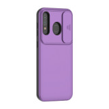Hybrid TPU Bumper Back PC Slide Camera Lens Cover Mobile Phone Case for Samsung Galaxy A20 A21S