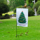 Custom Wholesale High Quality Professional Manufacture Cheap Pole Stand Garden Flag Decorative