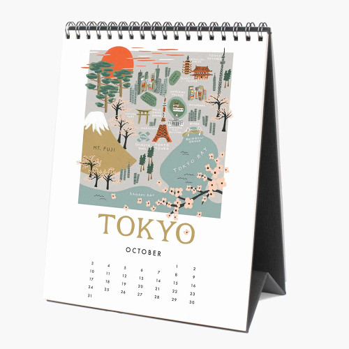 New product ideas office custom mini calendar 2021 ramadan advent calendar box desk calendar printing