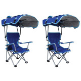 Folding chair canopy style sunshde design waterproof and ultraviolet-proof function Canopy chair camping chair