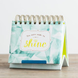 Stand up table calendar spiral yearly agenda mini digital calendar 2020 the lunar calendar perpetual for school home office