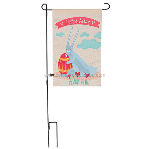 Custom Wholesale High Quality Professional Manufacture Cheap Red Garden Flag