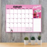 Customized Logo Full Color Printing 2021 Tear Off Large Desk Top Pad Wall Monthly Calendar Planner