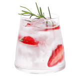 Wholesale Custom Mount Fuji  Old Fashioned Glass Stemless Wine Glass Liquor Whiskey Glass juice coffe glasses