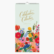 Custom Logo Printing Design 2021 Sprial 12 Monthly Wall Hanging Celebration Calendar Planner