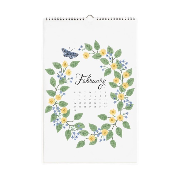 Custom Printing 2021 Sprial 12 Monthly New Year Wall Calendar Planner Organizer