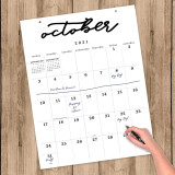 Custom 2022 Super Big Wall Classroom Calendars Monthly 365 Day Calendar For School