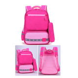 Wholesale Ready to Ship Multifunction Custom logo factory waterproof boys girls kid book school bag with pencil case