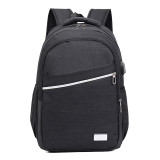 Fashion Cheap Oxford Customized Logo Student Backpack Waterproof USB Charging Laptop School Backpack