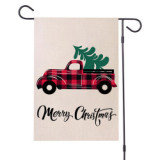 Customized pattern Europe and America Holiday Garden flag christmas yard flags