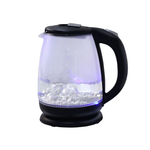 Hot sale 1.7L cordless electric glass kettle