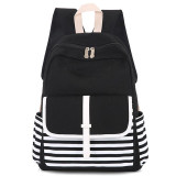 High Quality Wholesale Fashion Leisure Canvas School Backpacks for Teenage