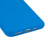 Rubber coating fluorescence pure color TPU mobile phone case for iPhone 11 Pro Max