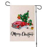 Customized pattern Europe and America Holiday Garden flag christmas yard flags