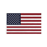 Fast delivery 5 Styles wholesale custom 3*5ft Oxford cloth flags screen printing embroidered American flag