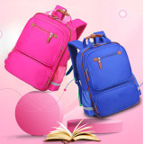 Wholesale 5-12 years old  children waterproof polyester student school backpack for Boy Girl  custom Student Schoolbag