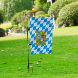 Custom Wholesale High Quality Professional Manufacture Cheap Red Garden Flag