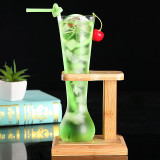 2018 Creativity beer mug , juice water milk glass cup ,420 ml drinking glass