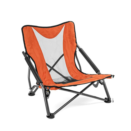 lightweight Low Profile camp portable folding chair 250 lbs outdoor with Carry Case