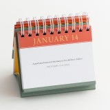 Hot sales fine design decorative paper desk eid advent calendar 2021 custom sublimation table calendar
