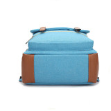 Private label unisex big bookbags boy custom gray solid colour university school backpacks for men