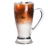 250ml/350ml Latte Irish Coffee Cup Cocktail glass Hot Drink glass Juice glass Cup with Handle Accept Custom Logo