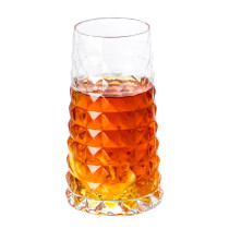 New design 150ml/300ml/500ml Crystal Cheap engraved juice glass cup