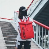 unisex leather school cool rucksack backpack, roll top backpack from Guangzhou