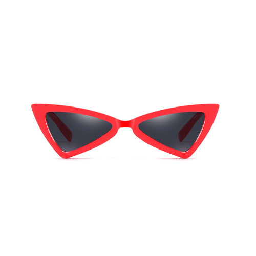 201401 Superhot Women Cat Eye Sun glasses Ladies Cateye Shades 2018 Red Bowknot Shaped Sunglasses
