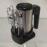 Stainless steel body 5 speeds + turbo Hand Mixer dessert maker Egg beater