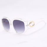 62916 Women Brand Designer Sun glasses Big Frame Butterfly Gradient Shades UV400 Fashion Oversized Sunglasses
