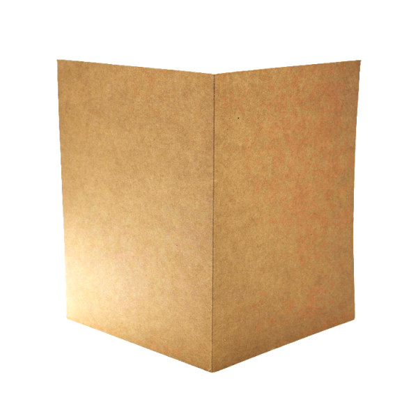 Custom Printed a4 Vertical Brown File Folder for Office