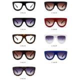 20737 Superhot Eyewear 2018 Fashion Brand Designer Sun glasses Shades Flat Top Women Sunglasses