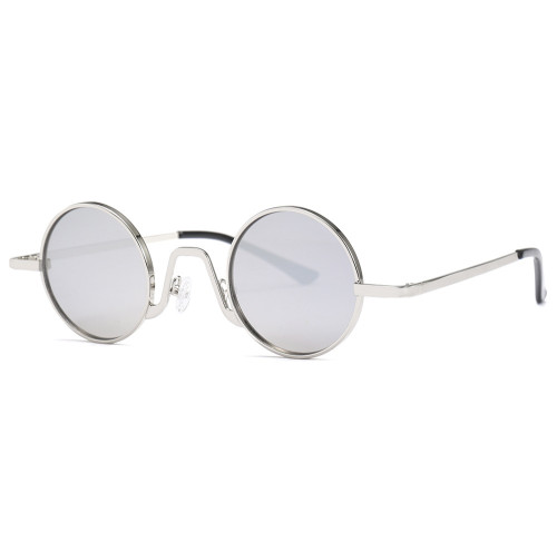 63316 Superhot Eyewear 2018 Small Black Round Metal Sun glasses Unisex Men Women Retro Vintage Sunglasses