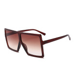 12332 Suprehot Eyewear Big Size Square Shades Flat Top Frame Oversized Sun glasses Men Women 2019 Sunglasses