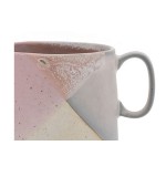 Ceramic 3D Pink and White Mug Ceramic Coffee Milk Mug with 3d reactive glaze