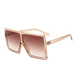 12332 Suprehot Eyewear Big Size Square Shades Flat Top Frame Oversized Sun glasses Men Women 2019 Sunglasses