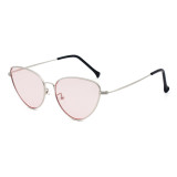 30625 Superhot Popular Ladies Cat Eye Sun glasses Metal Sunglasses