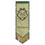 New hot style custom logo LOL team flag gaming theme decoration polyester flag banner