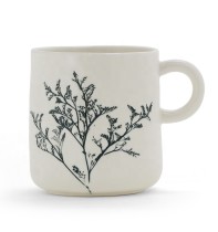 2020 Handmade Coffee Mug with 3D matte clear glaze Ceramic Stoneware Mugs for Gift
