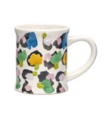 Custom printed coffee mugs everyday style ceramic mug with 3D stamp