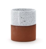 High quality 10oz creative ceramic tea coffee mug cup with two-color handle